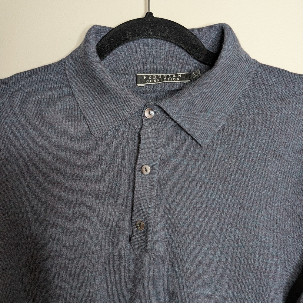 Peruvian Connection Pullover Wool Minimalist Clas… - image 3